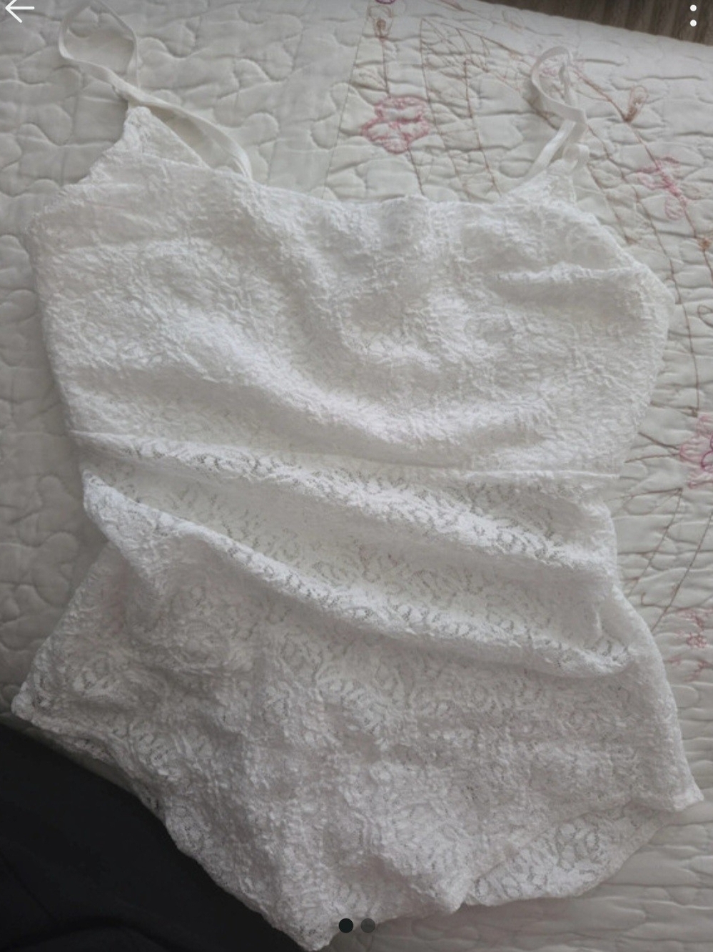 White Lace Camisole